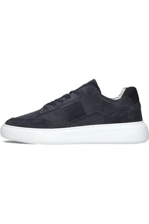 Cycleur de luxe Schoenen, Heren, Blauw, 50 EU, Leer, Heren Lage Gravity Sneakers