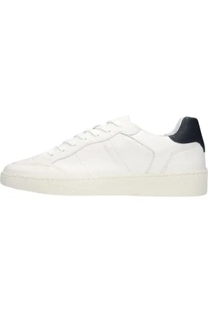 GOOSECRAFT Schoenen, Heren, Wit, 44 EU, Leer, Heren Lage Sneakers Noptera 4L