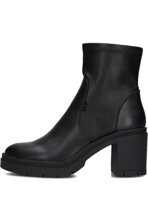 Mexx Schoenen, Dames, Zwart, 41 EU, Stijlvolle Zwarte Enkellaarzen