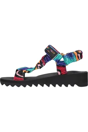 Kurt Geiger Schoenen, Dames, Veelkleurig, 36 EU, Kleurrijke Orion Sandalen