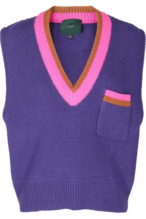 JEJIA Truien, Dames, Paars, S, Schattige Baby Cami voor College
