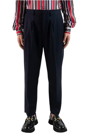 COR SINE LABE DOLI Broeken, Heren, Blauw, 2Xl, Elegant Suit Broeken