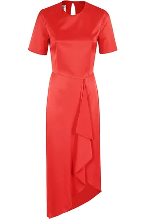 Moschino Kleedjes, Dames, Rood, L, Stretch Viscose Top