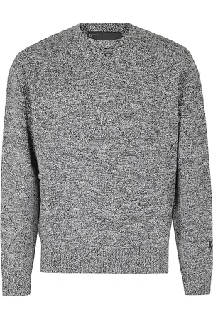 Neil Barrett Truien, Heren, Zwart, M, Wol, Round-neck Truien