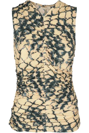 ULLA JOHNSON Tops, Dames, Veelkleurig, L, Elegante Allie Top voor Vrouwen