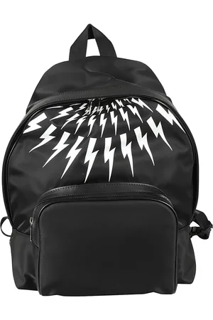 Neil Barrett Tassen, Heren, Zwart, ONE Size, Nylon, Backpacks