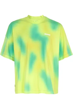 BONSAI Tops, Heren, Veelkleurig, M, Katoen, T-Shirts