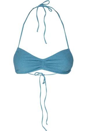 MC2 SAINT BARTH Badkleding, Dames, Blauw, S, Polyester, Zout Smaak Top Stijl