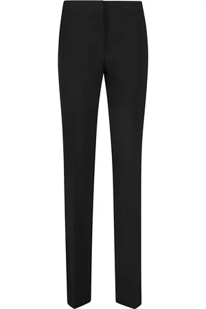 Moschino Broeken, Dames, Zwart, S, Polyester, Stretch Polyester Crepe Jurk
