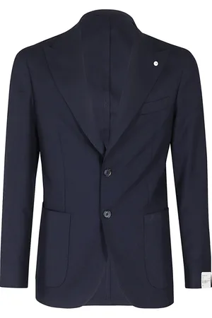 L.B.M. 1911 Jassen, Heren, Blauw, M, Stijlvolle Herenjas