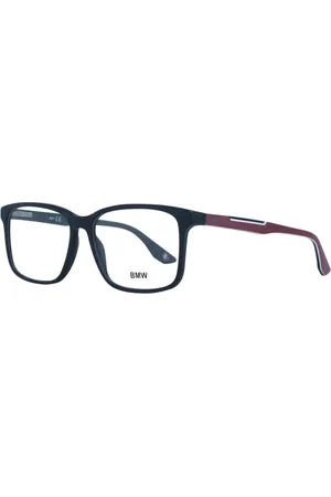 BMW Accessoires, Heren, Zwart, ONE Size, Zwarte Vierkante Kunststof Optische Frames