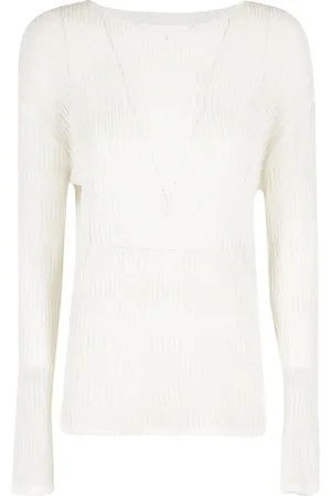 Low Classic Truien, Dames, Wit, S, Resort Longsleeve Top