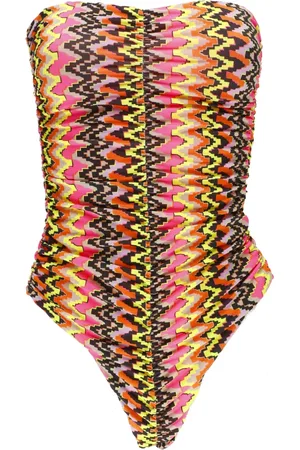 F**K Badkleding, Dames, Roze, S, Gedurfde Fuchsia Monokini voor Vrouwen