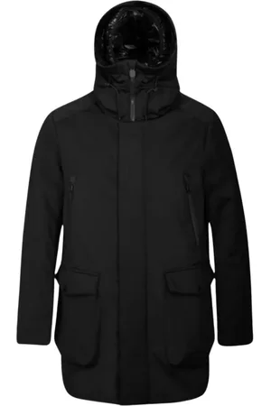 Invicta Jassen, Heren, Zwart, L, Nylon, Lange Heren Hoodie Diverse Kleuren
