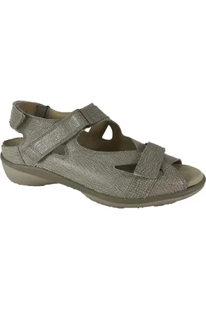 Durea Schoenen, Dames, Grijs, 39 EU, Stijlvolle Sandalen