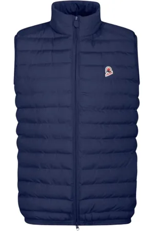 Invicta Jassen, Heren, Blauw, S, Polyester, Heren Puffer Vest Diverse Kleuren
