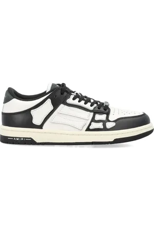 AMIRI Schoenen, Dames, Zwart, 40 EU, Leer, Skel Low Top Sneakers