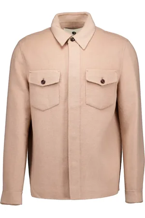 ALTER EGO Jassen, Heren, Bruin, 2Xl, Kameel Overshirt voor Mannen