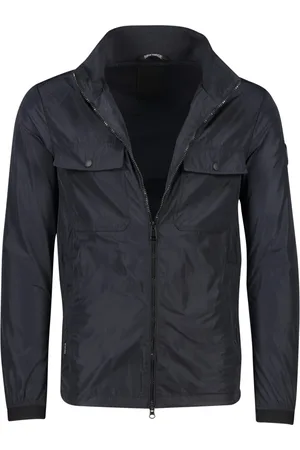 Airforce Jassen, Heren, Blauw, 2Xl, Polyester, Donkerblauwe Zomer Windjack