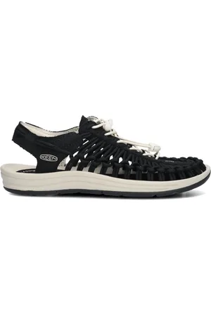 Keen Schoenen, Dames, Zwart, 37 EU, Casual Zwarte Canvas Sneakers