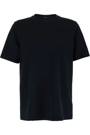 THEORY Tops, Heren, Zwart, M, Zwarte Tee en Polo Collectie