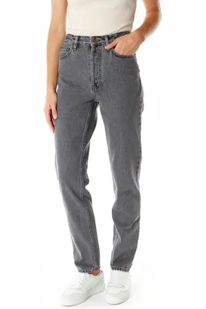 Nudie Jeans Jeans, Dames, Grijs, W31 L30, Denim, Jeans