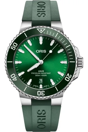 Oris Accessoires, Dames, Groen, ONE Size, 73377874157-0742237Fc - Aquis Date