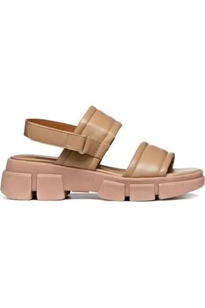 Geox Schoenen, Dames, , 37 EU, Platte Sandalen Lisbona Skin