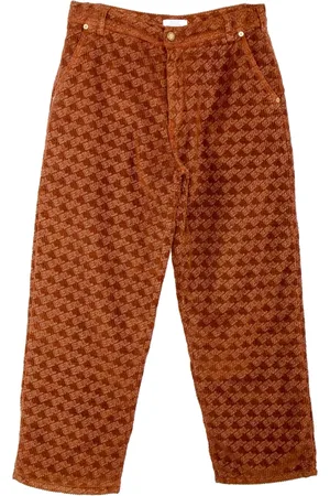 ERL Broeken, Heren, Bruin, M, Straight Broeken