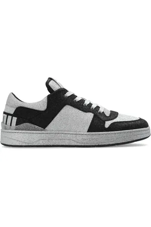 Jimmy Choo Schoenen, Heren, Zwart, 43 EU, Leer, Florent Sneakers