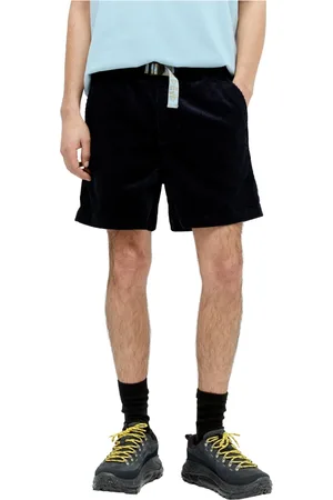 Brain Dead Korte broeken, Heren, Blauw, M, Katoen, Corduroy Klimmer Shorts