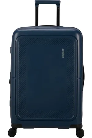 American Tourister Koffers, unisex, Blauw, ONE Size, Dash Pop Stijlvolle Trolley
