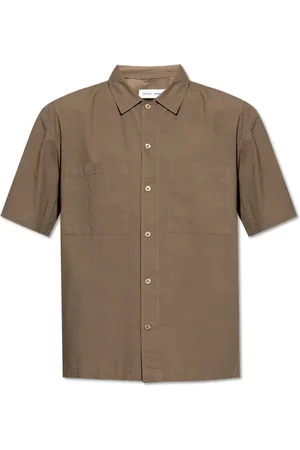 Samsøe Samsøe Overhemden, Heren, Groen, M, Katoen, Saayo Shirt