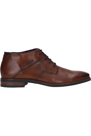 Bugatti Schoenen, Heren, Bruin, 40 EU, Leer, Bruine Leren Veterschoen