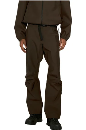 GR10K Broeken, Heren, Bruin, XL, Katoen, Arc Pants in Shell Weave