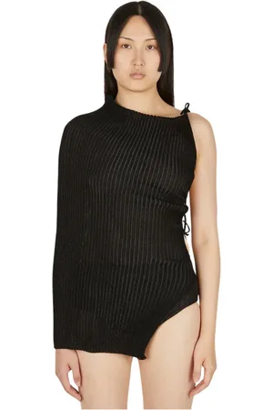 a. roege hove Badkleding, Dames, Zwart, M, Katoen, Moderne Katoenen String Shrug