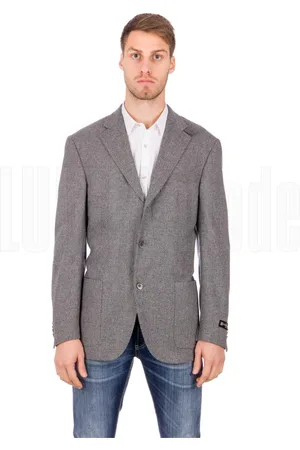 corneliani Jassen, Heren, Grijs, M, Zachte Leiderjas