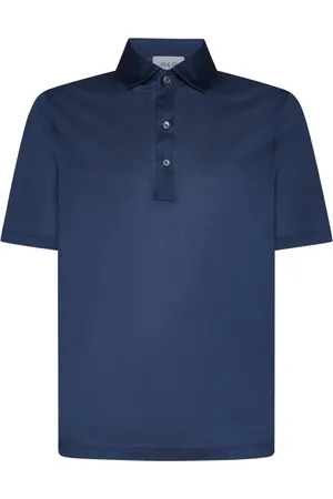D4.0 Tops, Heren, Blauw, M, Katoen, Blauwe T-shirts en Polos