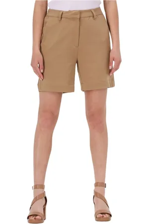 minimum Korte broeken, Dames, Bruin, S, Liljana Dames Broeken Kameel Kleur