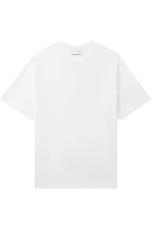 Post Archive Faction PAF Tops, Heren, Wit, M, Asymmetrische Tee met Streamlines