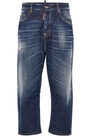 Dsquared2 Jeans, Dames, Blauw, S, Katoen, Navy Kawaii Jean
