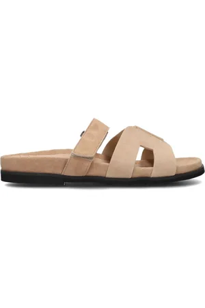 Lina Locchi Schoenen, Dames, , 40 EU, Suède, Suède Slipper Sue H Stijl