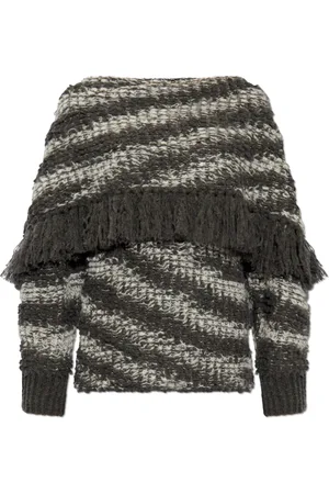 Stella McCartney Truien, Dames, Grijs, S, Wol, Wollen Trui
