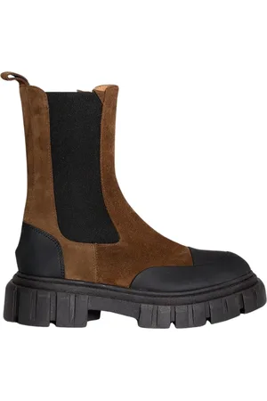 Bervicato Schoenen, Dames, Bruin, 40 EU, Stijlvolle Enkellaars