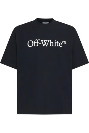 OFF-WHITE Tops, Heren, Zwart, XS, Katoen, Zwarte T-shirts en Polos
