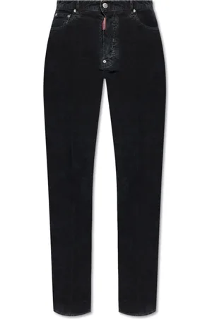 Dsquared2 Broeken, Dames, Zwart, S, Katoen, Corduroys 642