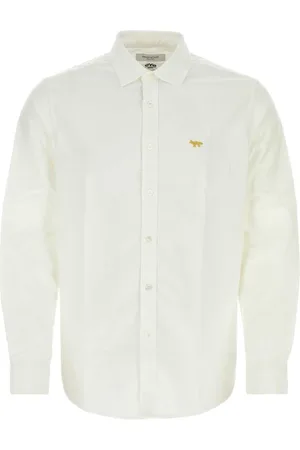 JUNYA WATANABE Overhemden, Heren, Wit, S, Witte Poplin Shirt Samenwerking