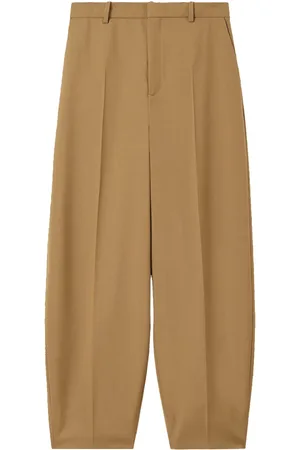 Rodebjer Broeken, Dames, Bruin, L, Wol, Kameelwol Ballonbroek