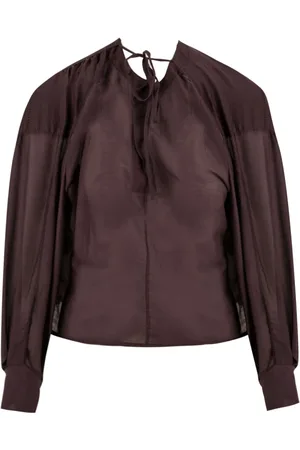 Attic and Barn Blouses & Shirts, Dames, Bruin, S, Gipsofila Shirts voor Vrouwen