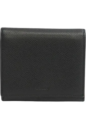 Bally Pre-owned, Dames, Zwart, ONE Size, Leer, Tweedehands leren portemonnees